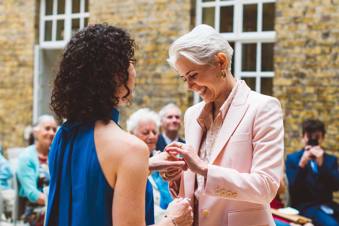 lesbian wedding north atria