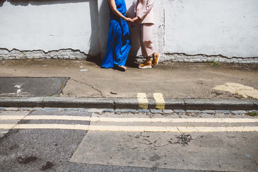 lesbian wedding photography East London