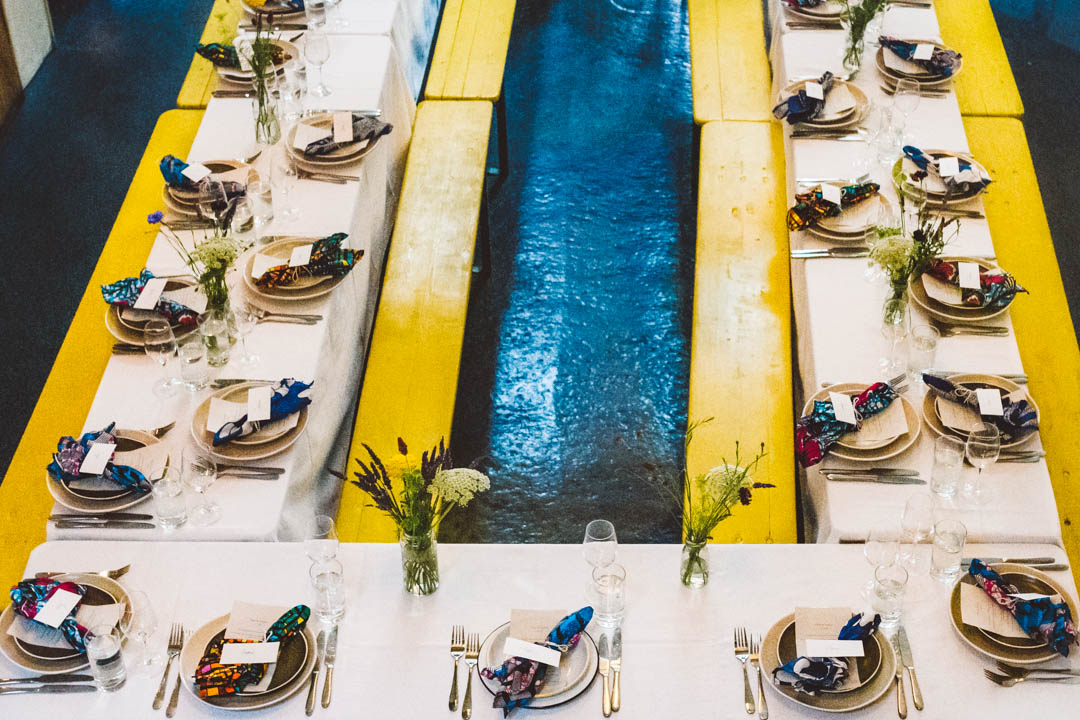 cool Hackney wedding venue Hatch Homerton