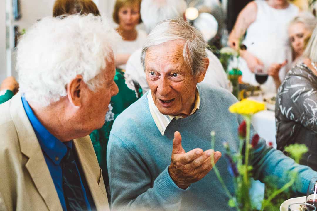 guests chatting