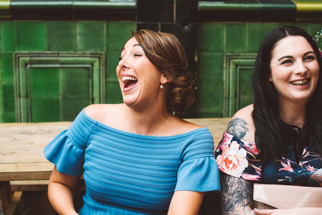 fun intimate wedding London Prince Albert Pub Camden