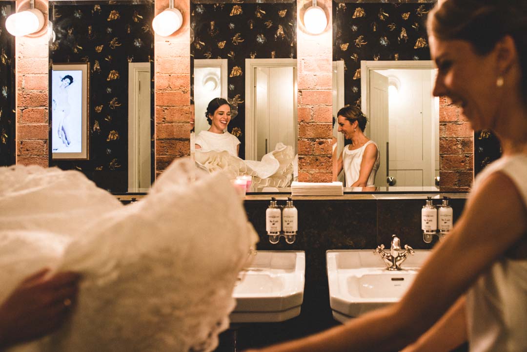 London lesbian wedding photography