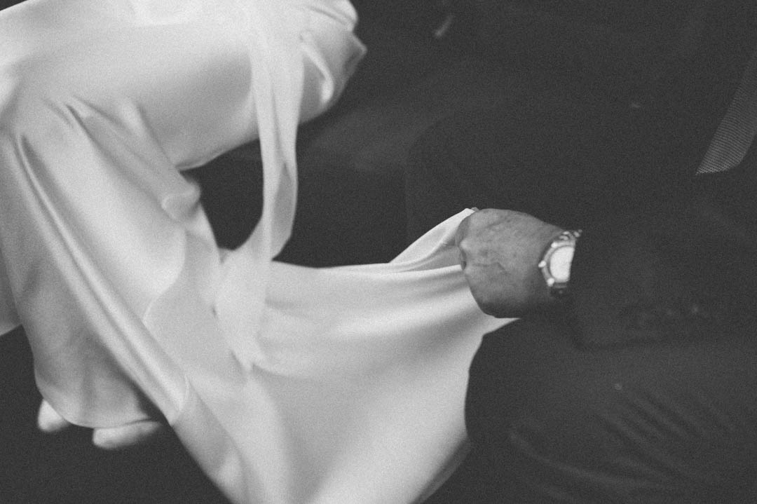 bride and dad