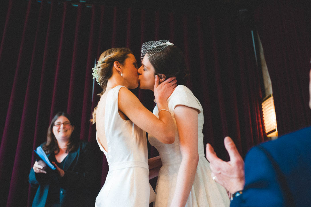 London lesbian wedding