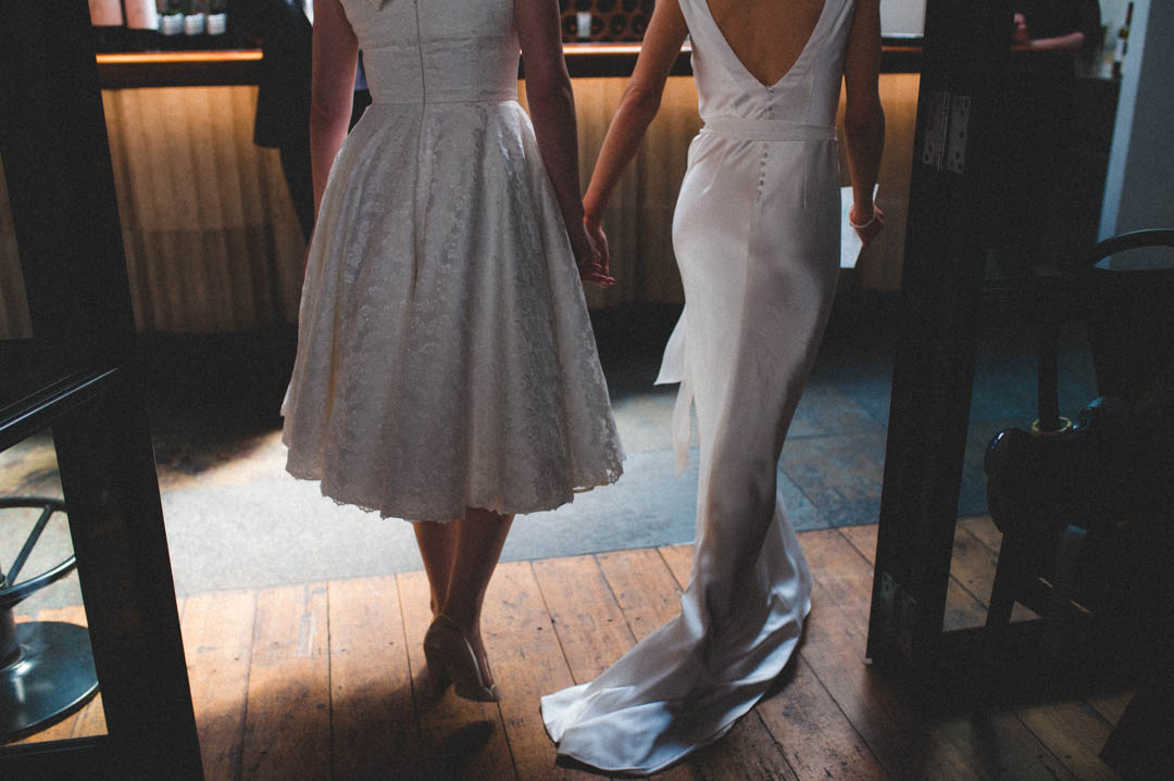 London lesbian wedding photography