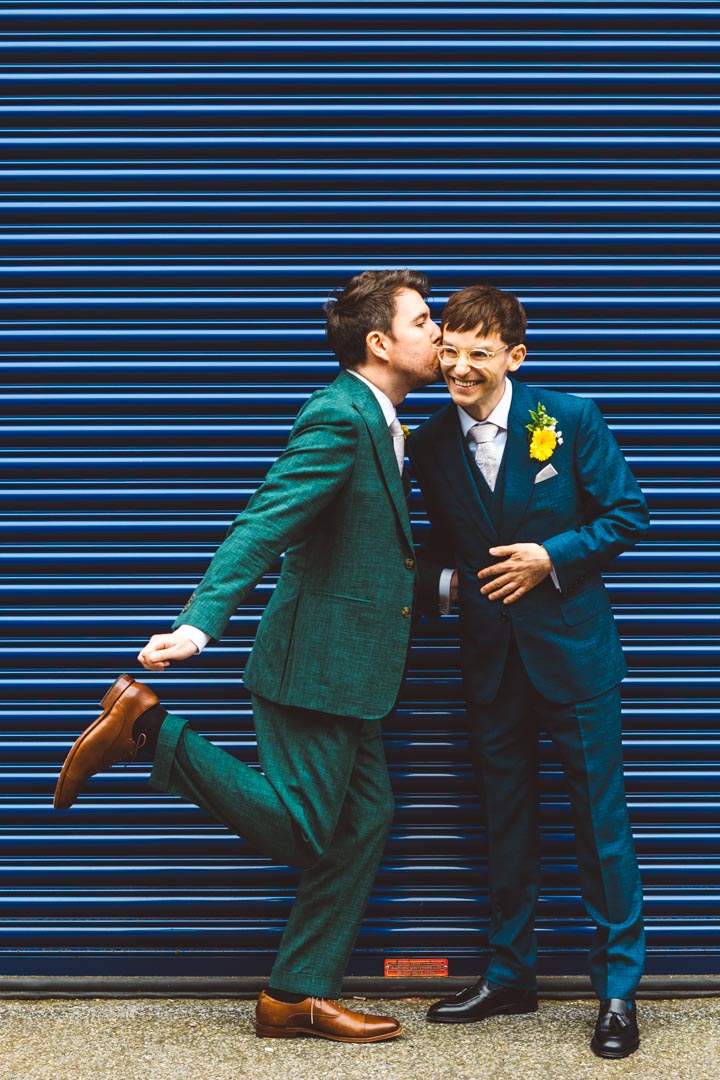Mildmay Club fun wedding photography