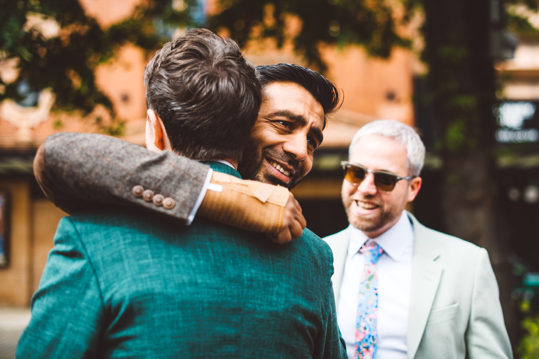 people hugging