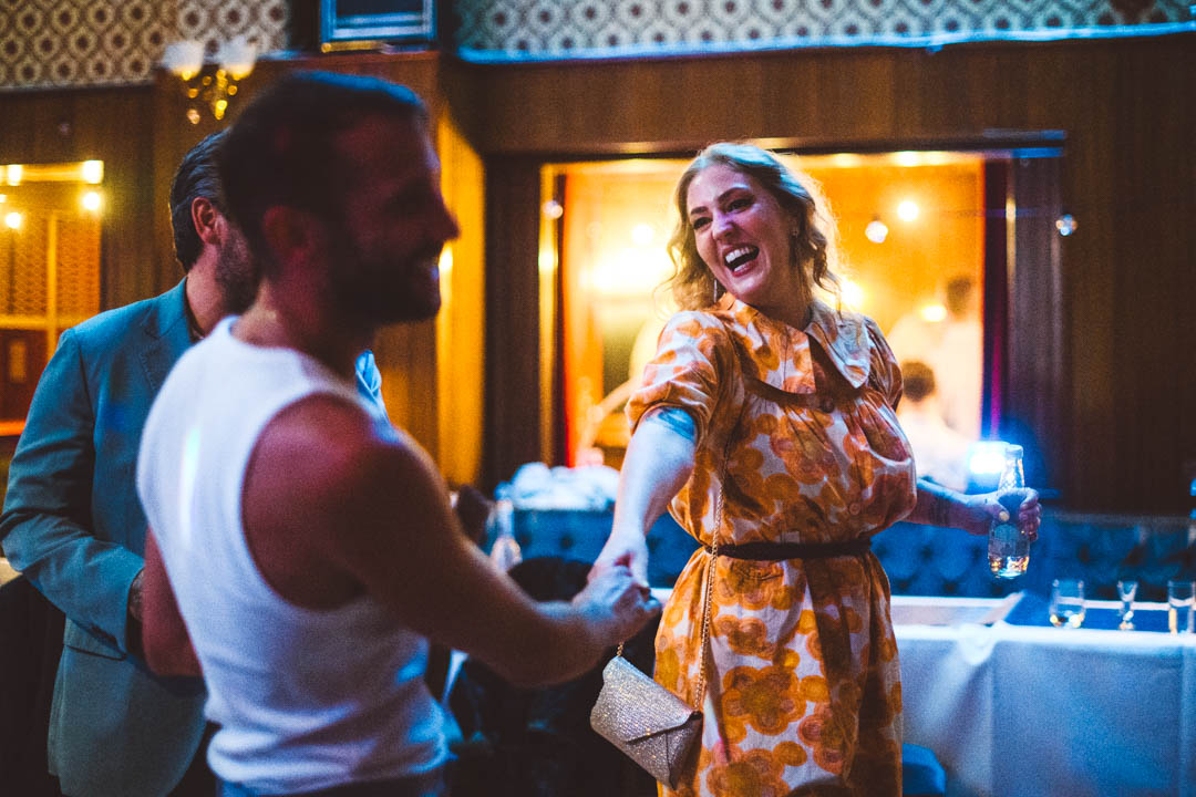 guests dancing