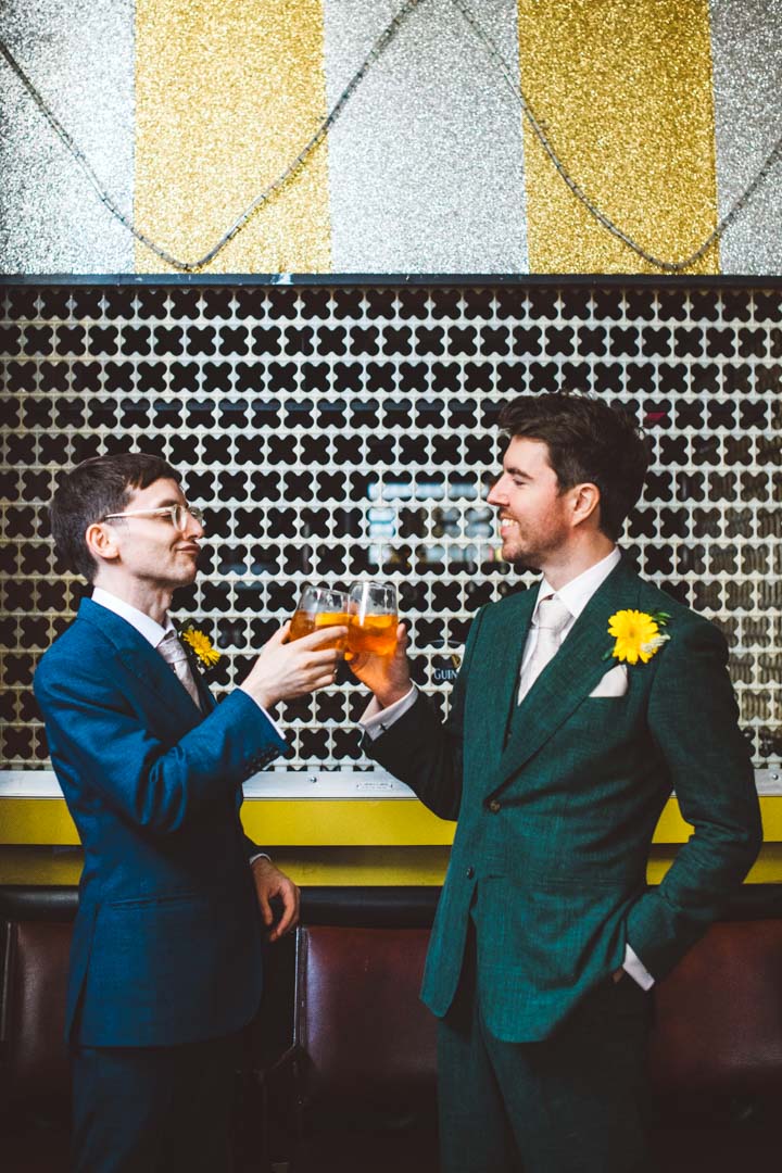 couple having a drink
