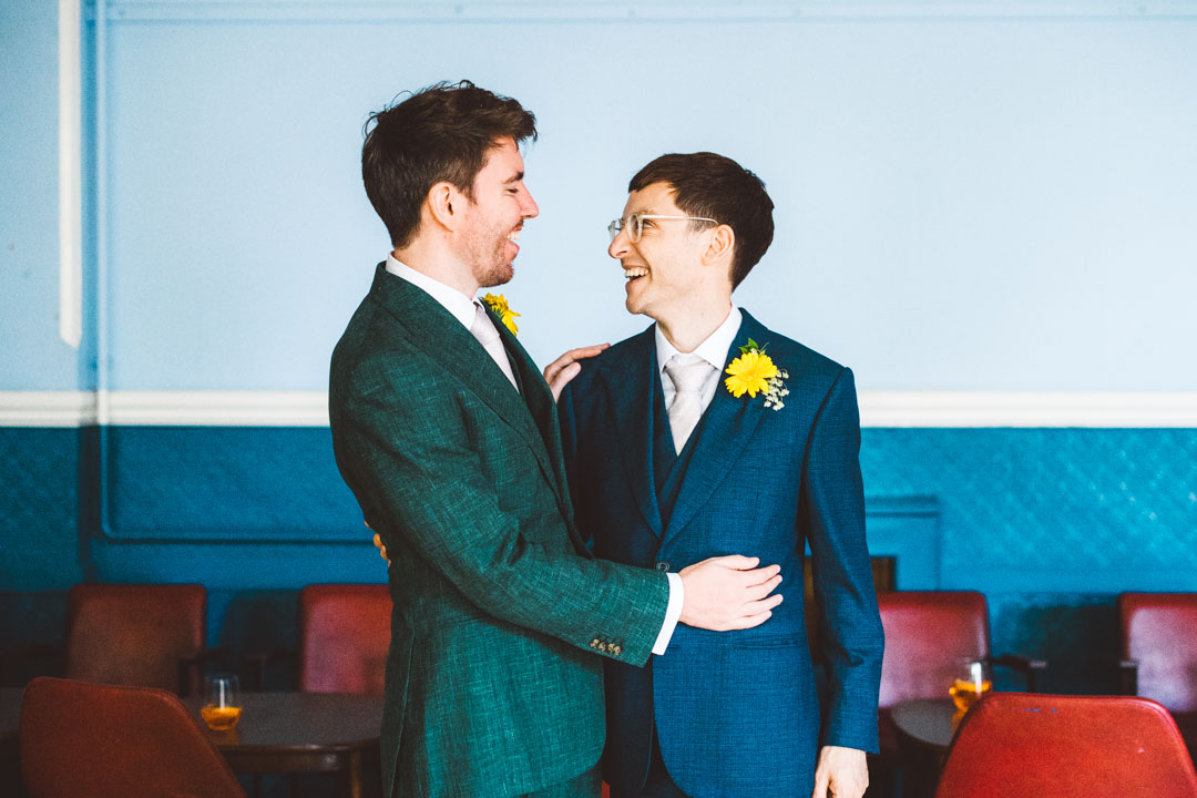 Mildmay Club Wedding same-sex couple photo