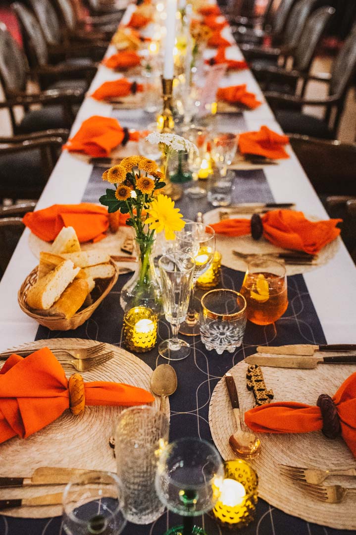Mildmay Club Wedding tables