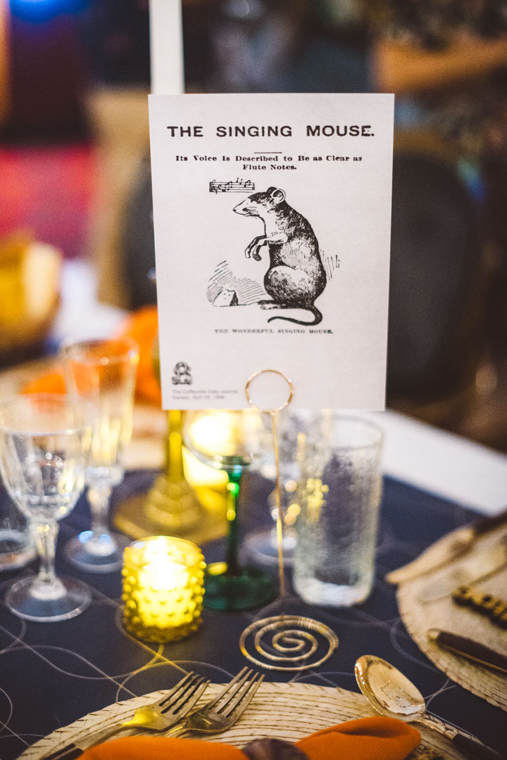 Mildmay Club Wedding table sign