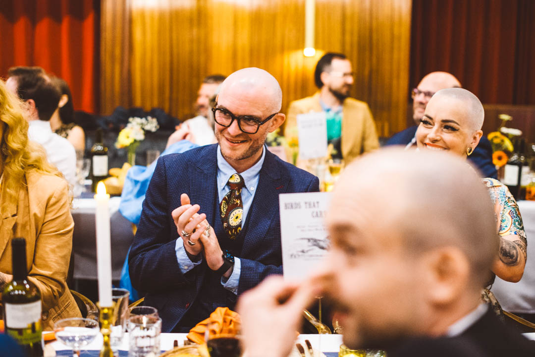 guests clapping