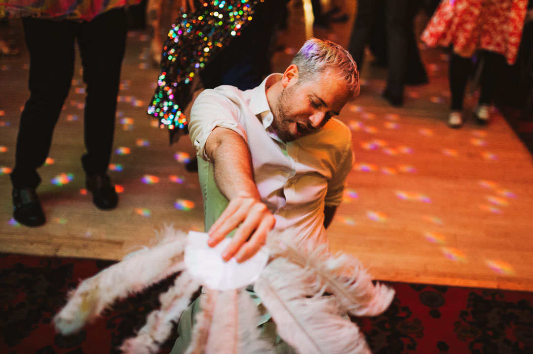 Mildmay Club same-sex wedding party dancefloor