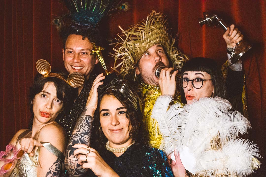 Mildmay Club fun wedding photobooth