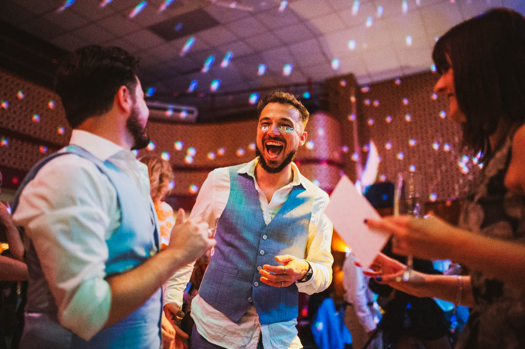 guest laughing