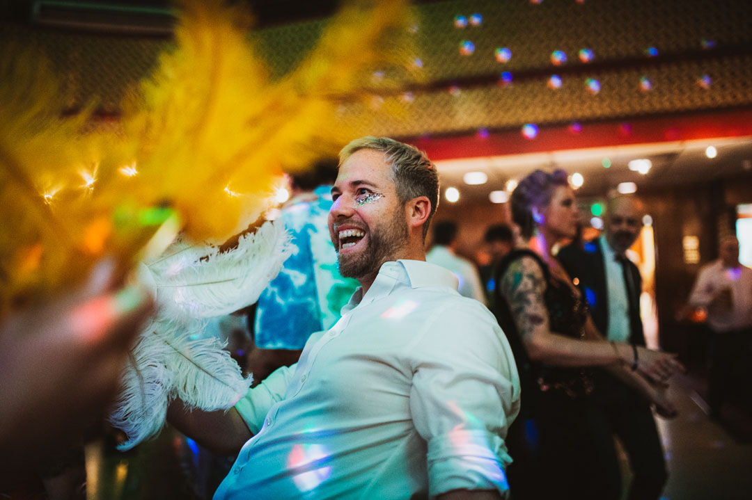 fun gay wedding at the Mildmay Club