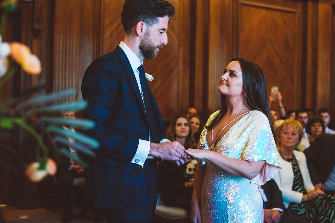 Old Marylebone Town Hall wedding ceremony
