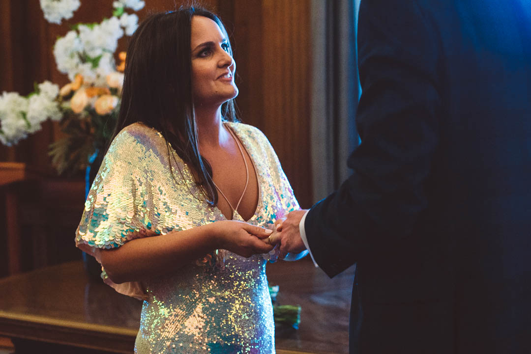 Old Marylebone Town Hall wedding ceremony
