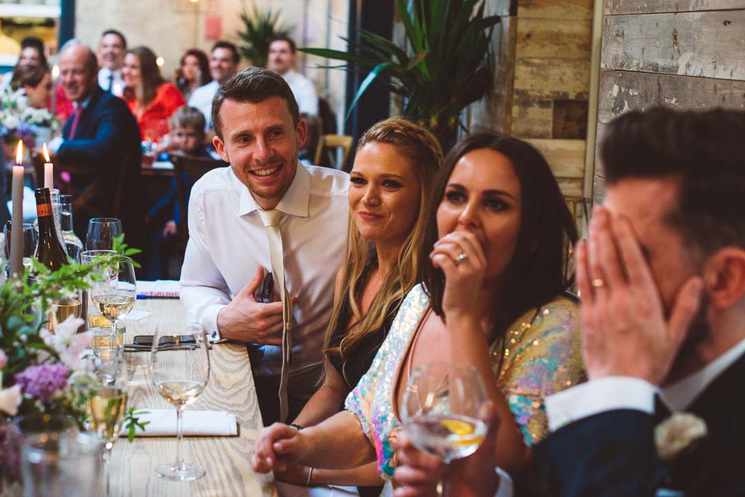Bull and Gate wedding speeches