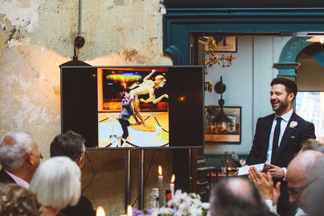 Bull and Gate wedding speeches