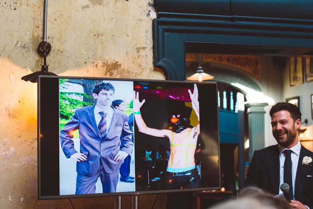 Bull and Gate wedding speeches