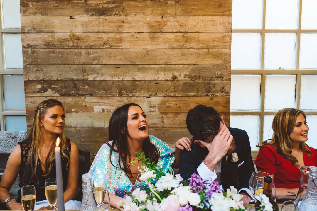 Bull and Gate wedding speeches