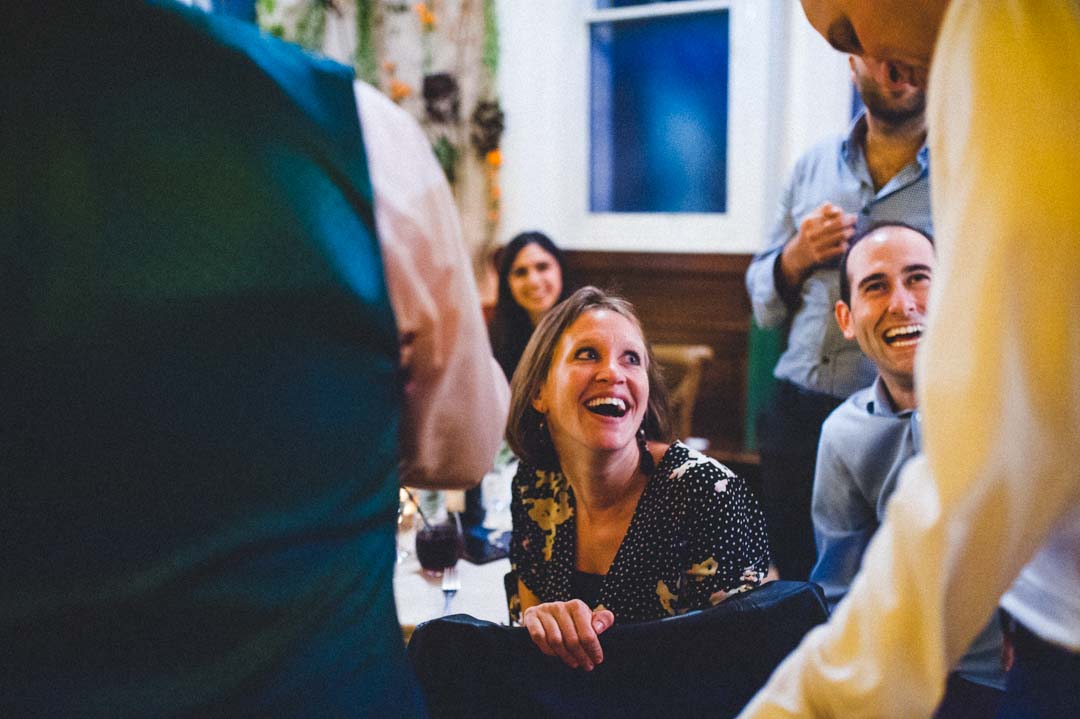 guests laughing