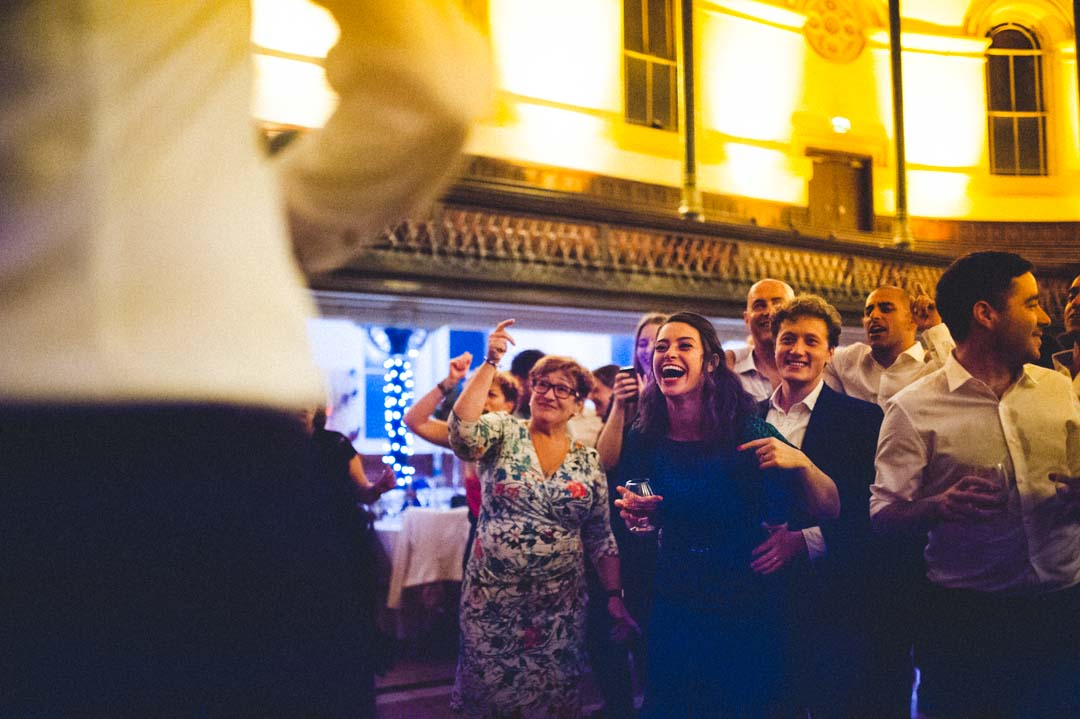 guests cheering