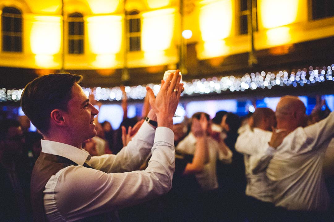 guests applauding