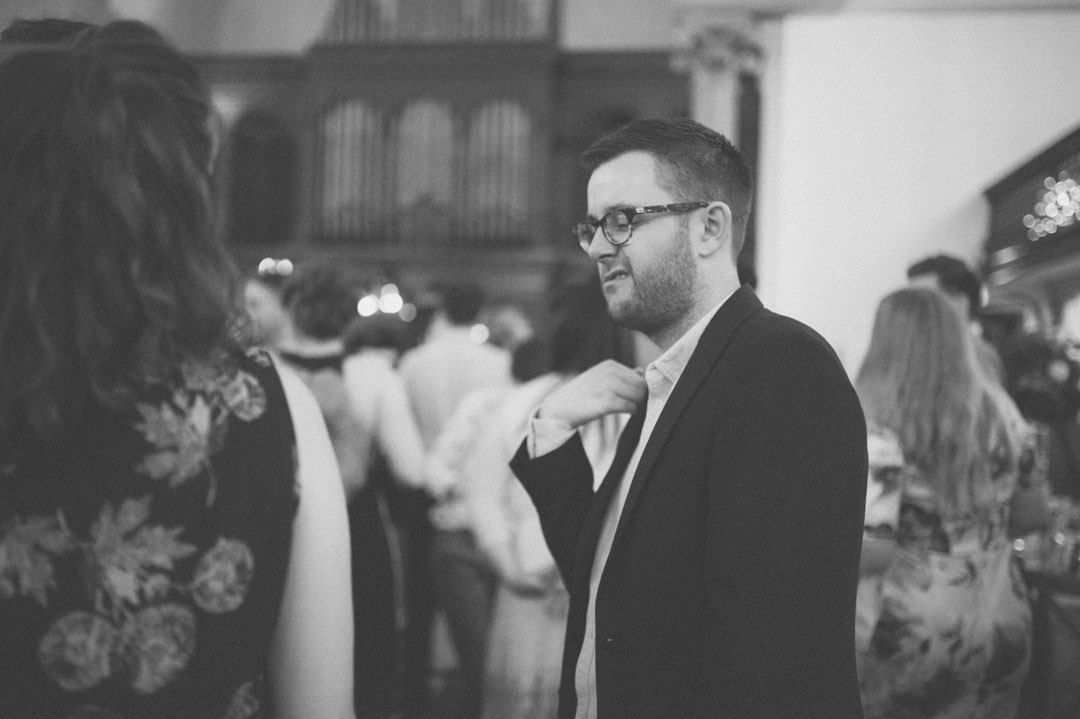 funny candid shot guest