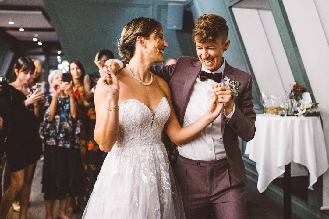 same-sex couple first dance