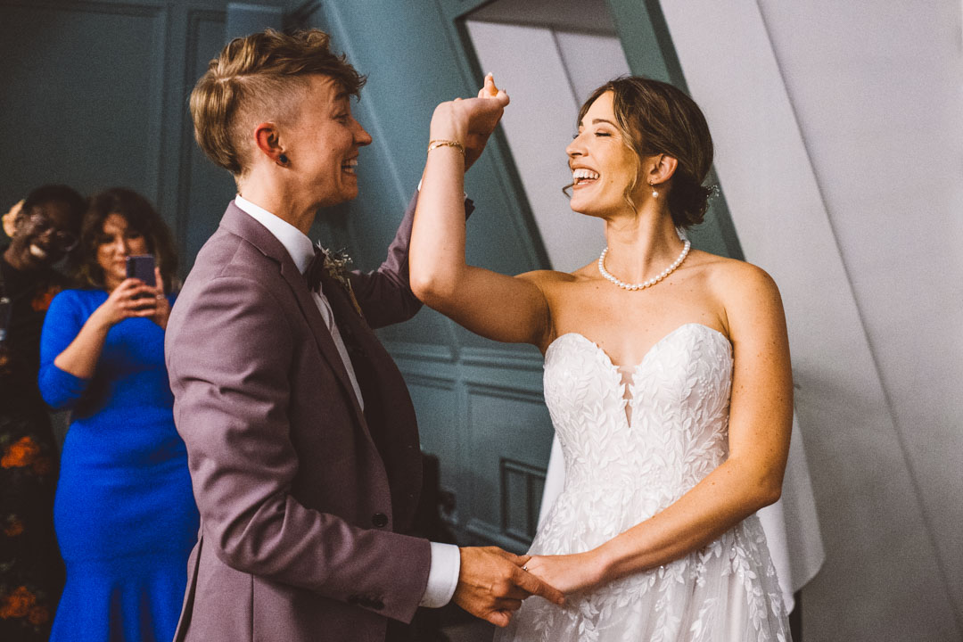 lesbian wedding first dance
