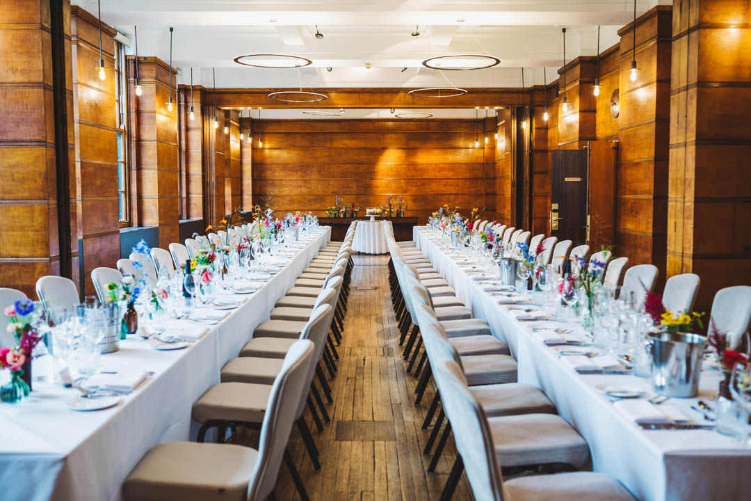 Bethnal Green Town Hall Hotel wedding reception
