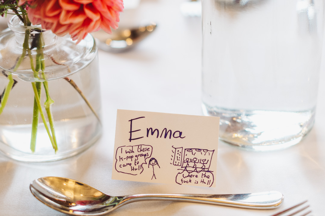 funny hand-drawn name card
