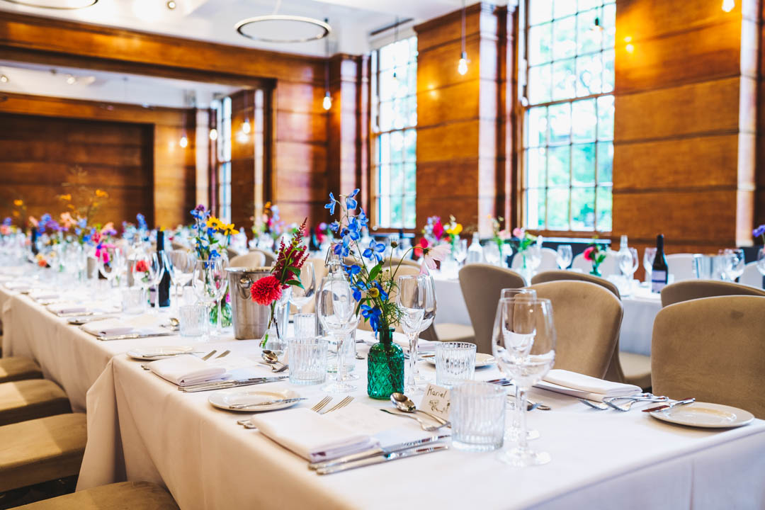 Bethnal Green Town Hall Hotel wedding reception detail