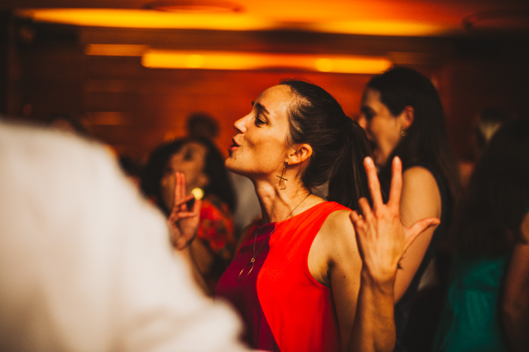 Town Hall Hotel wedding party dance moves