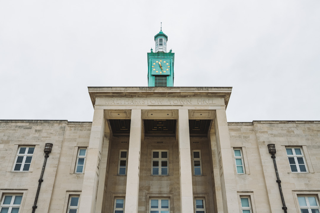Waltham Forest Town Hall facade