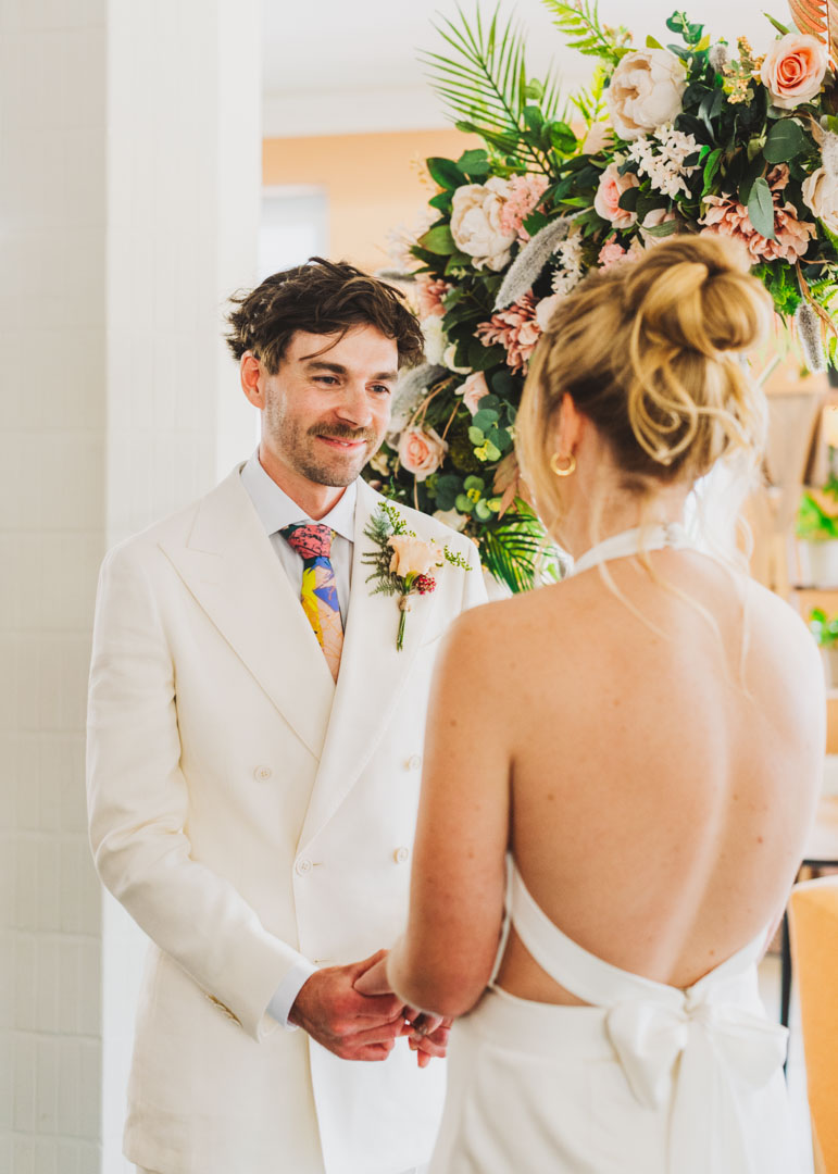 Waltham Forest Town Hall wedding groom