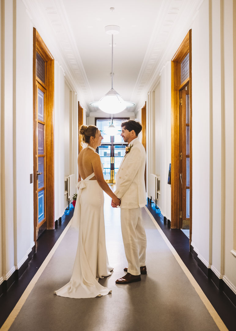 Waltham Forest Town Hall wedding couple photo