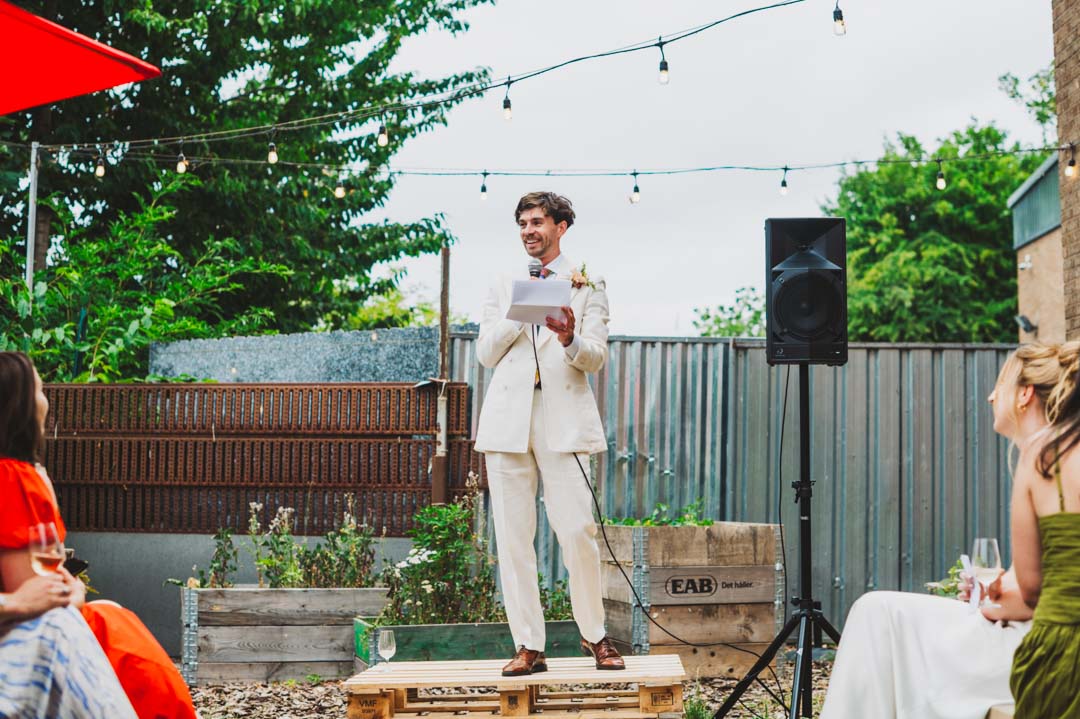 groom's speech
