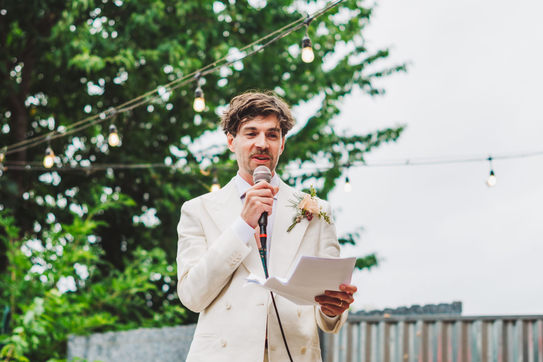 groom's speech