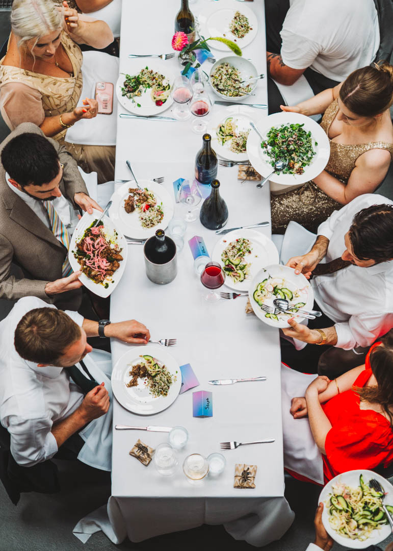Renegade Urban Winery wedding reception