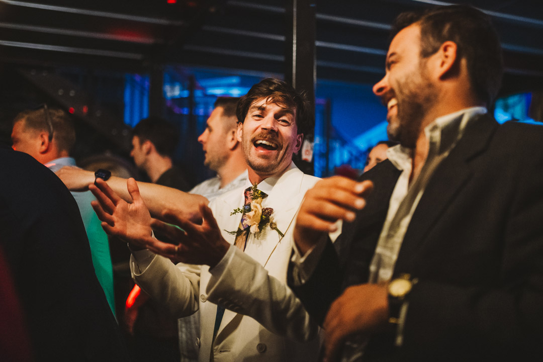 groom dancing
