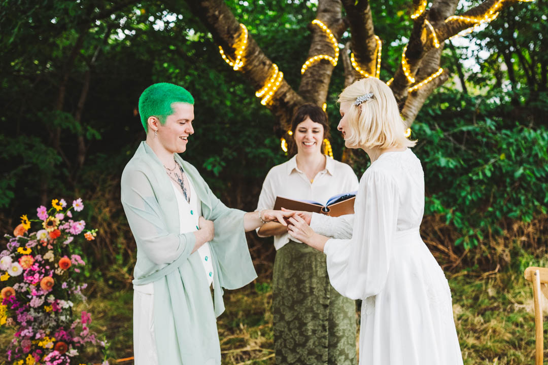 exchanging rings