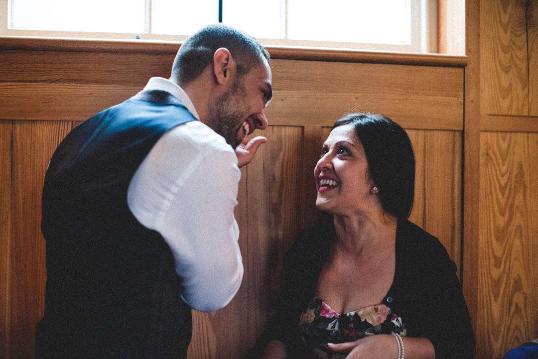 groom and guest