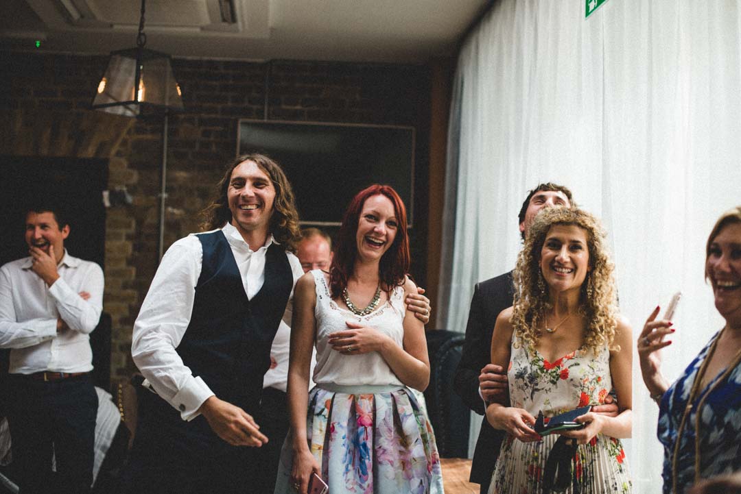 guests laughing